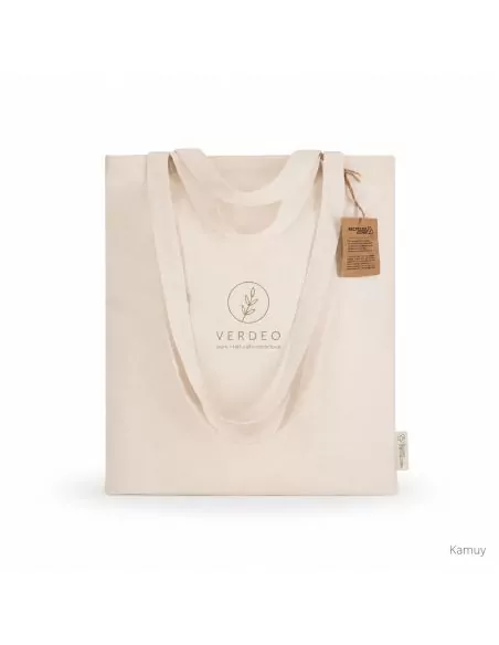 Bolsa Kamuy personalizable algodón reciclado 140 g/m²