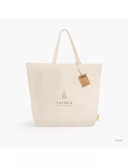 Bolsa personalizable algodón reciclado 220 g/m² Todar