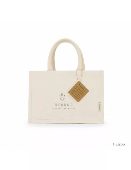 Customizable Bag Hyssop Recycled Cotton Recycled Cotton Canvas 220g/m2