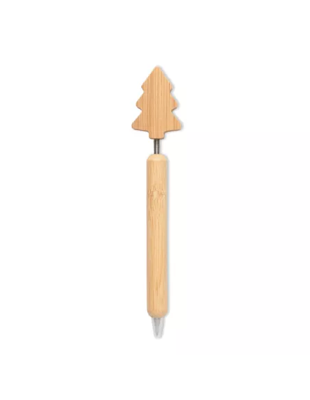 Bamboo Christmas tree ball pen CHRISPEN