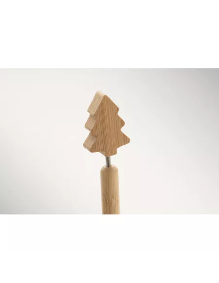 Bamboo Christmas tree ball pen CHRISPEN