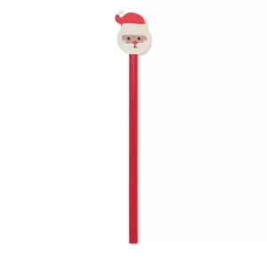 Christmas pencil with eraser CLAUS