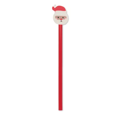 Christmas pencil with eraser CLAUS