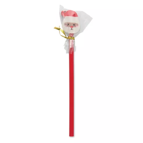 Christmas pencil with eraser CLAUS