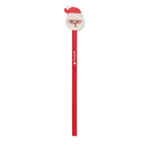 Christmas pencil with eraser CLAUS