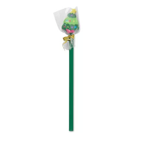 Christmas pencil with eraser CLAUS