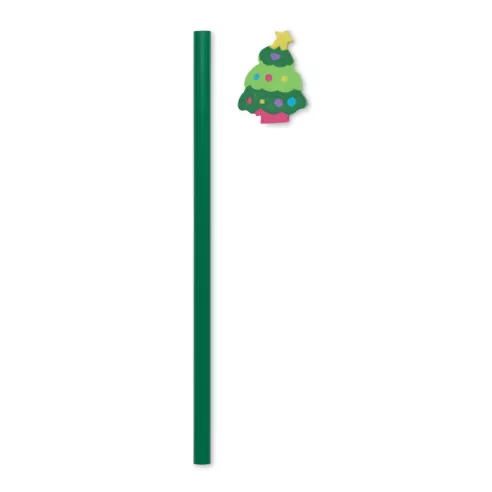 Christmas pencil with eraser CLAUS