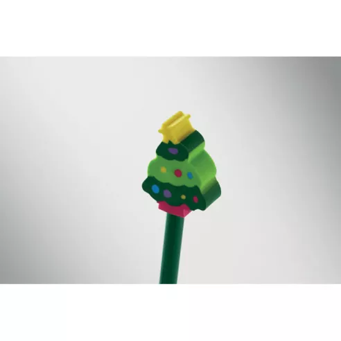 Christmas pencil with eraser CLAUS