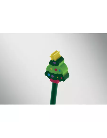 Christmas pencil with eraser CLAUS