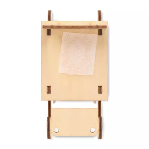 Gnomo en trineo de madera FROSTY SLEIGH