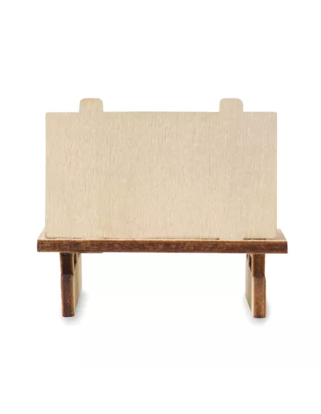 Gnomo en trineo de madera FROSTY SLEIGH