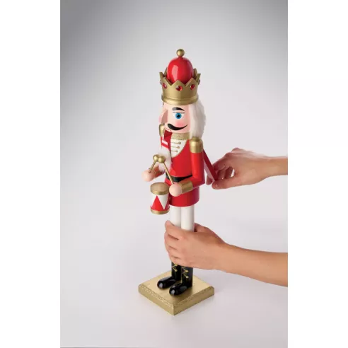 Large wooden nutcracker SUPER JOLY