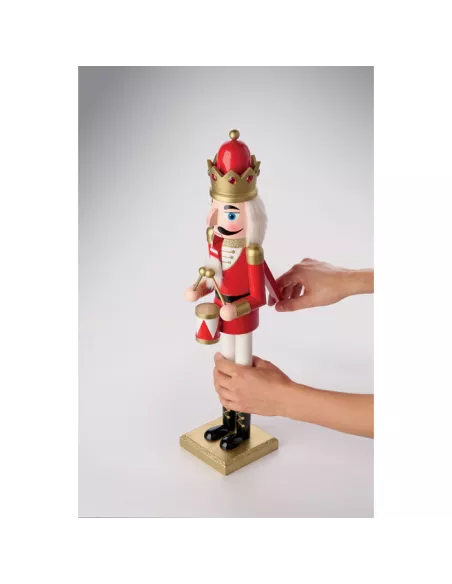 Muñeco cascanueces de madera SUPER JOLY