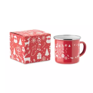 Taza esmaltada Navidad 300 ml SEASOMEL