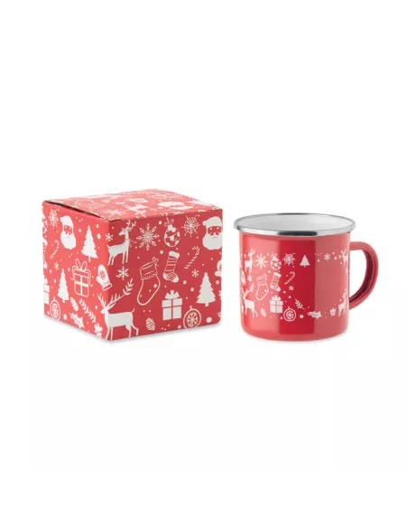 Christmas enamel mug 300ml SEASOMEL