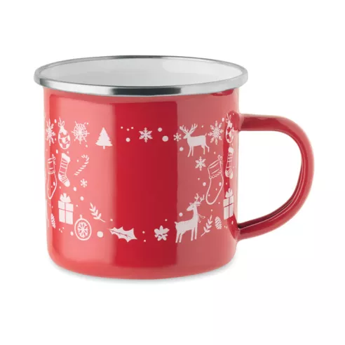 Taza esmaltada Navidad 300 ml SEASOMEL