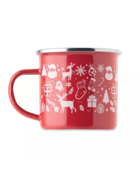 Taza esmaltada Navidad 300 ml SEASOMEL