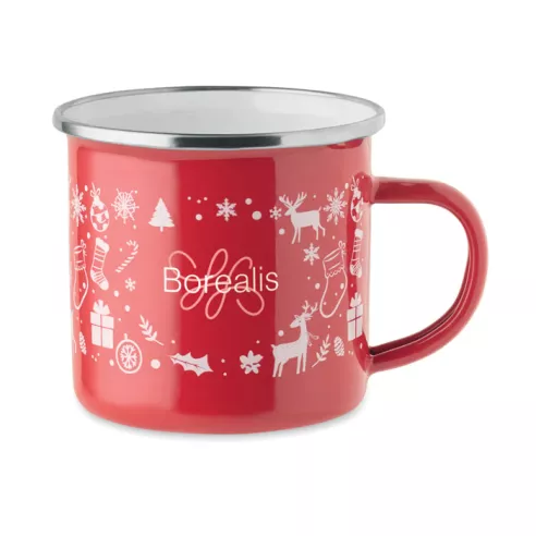 Christmas enamel mug 300ml SEASOMEL