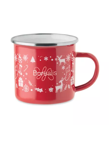 Taza esmaltada Navidad 300 ml SEASOMEL