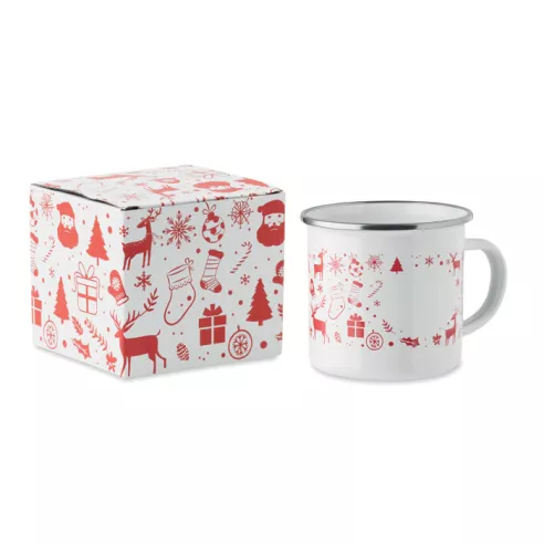 Taza esmaltada Navidad 300 ml SEASOMEL