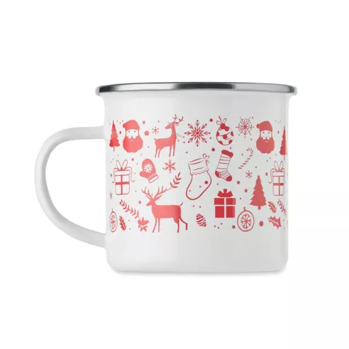 Christmas enamel mug 300ml SEASOMEL