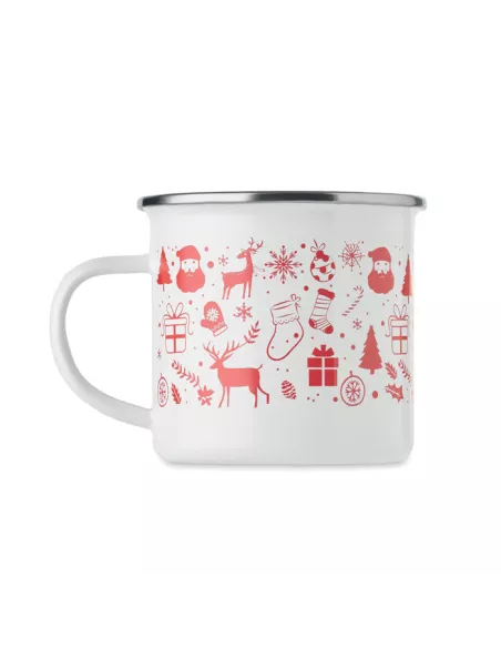 Taza esmaltada Navidad 300 ml SEASOMEL