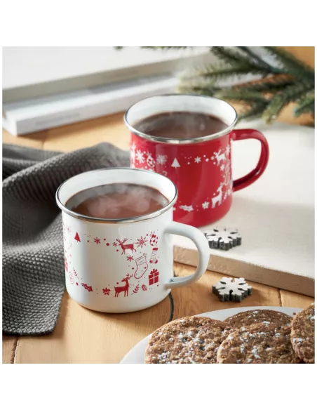 Christmas enamel mug 300ml SEASOMEL