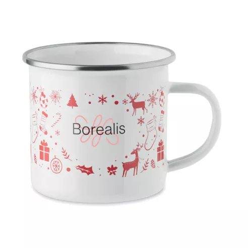 Christmas enamel mug 300ml SEASOMEL