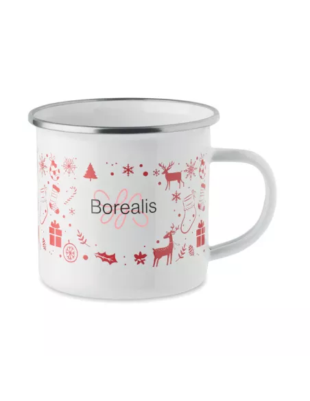 Christmas enamel mug 300ml SEASOMEL