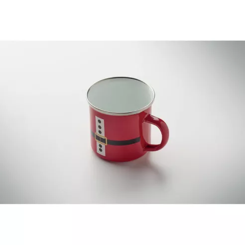 Santa enamel vintage mug 300ml SANTAMEL