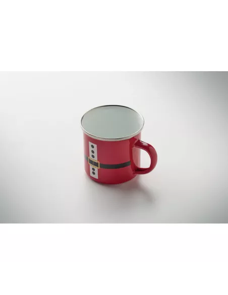 Santa enamel vintage mug 300ml SANTAMEL