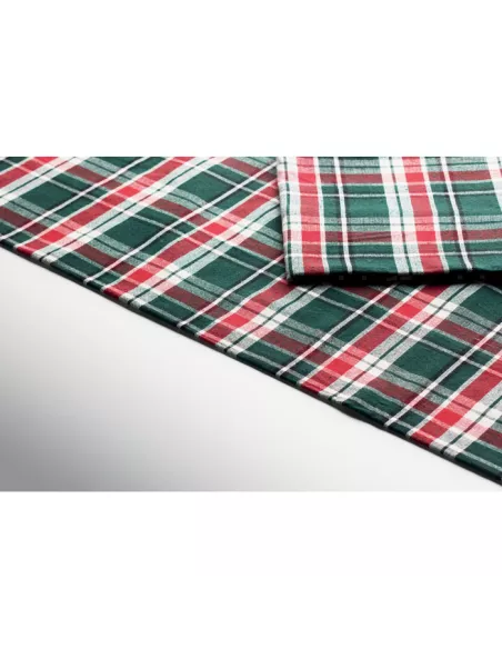 Chequer cotton tablecloth set SANTABLE