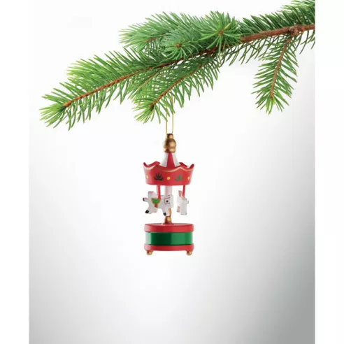 Wooden carousel ornament WHIRL