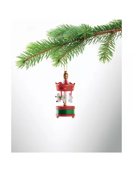 Wooden carousel ornament WHIRL