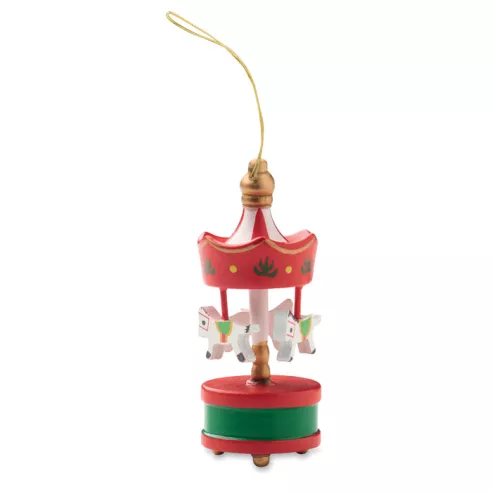 Wooden carousel ornament WHIRL