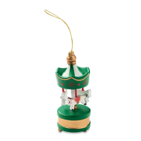 Wooden carousel ornament WHIRL