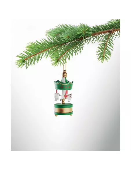 Wooden carousel ornament WHIRL