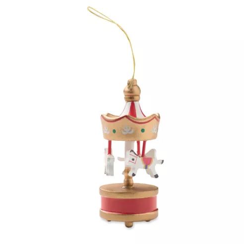 Adorno carrusel de madera WHIRL
