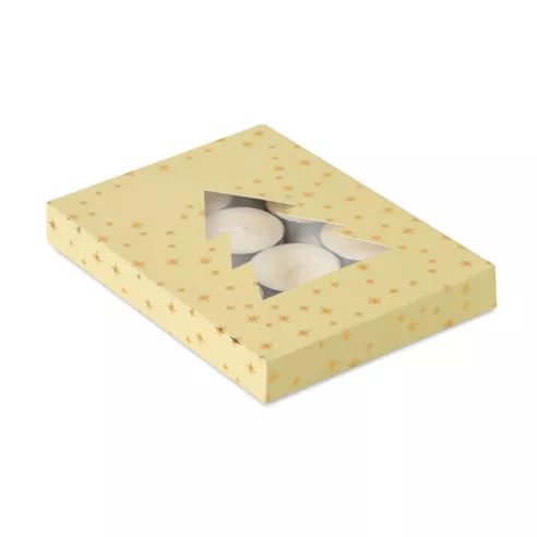 Cinnamon scented tea light set RADIANT