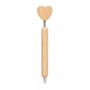 Bamboo heart ball pen CORAPEN