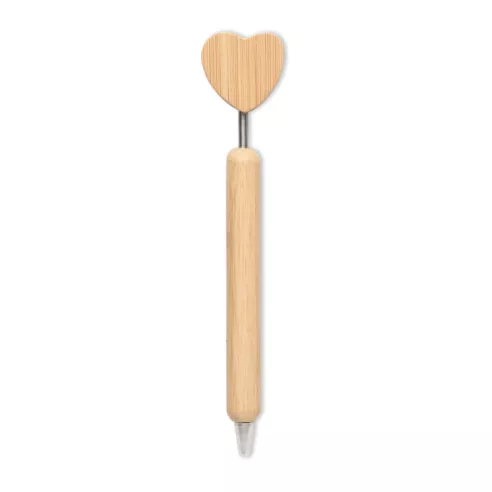 Bamboo heart ball pen CORAPEN