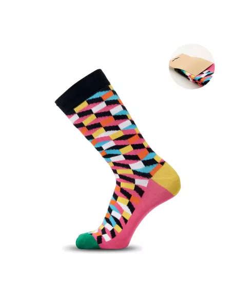 Calcetines estampados alegres FUNNY M