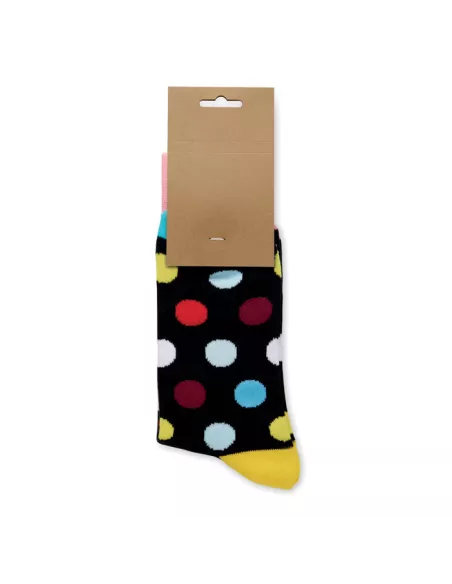 Calcetines estampados alegres FUNNY L