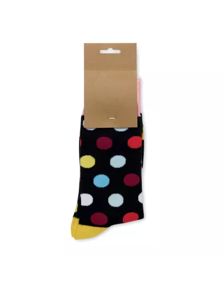 Calcetines estampados alegres FUNNY L