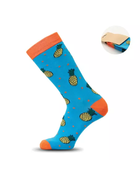 Calcetines estampados alegres FUNNY L