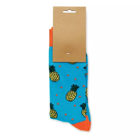Calcetines estampados alegres FUNNY L