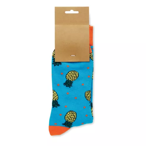 Calcetines estampados alegres FUNNY L