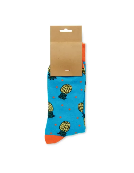 Calcetines estampados alegres FUNNY L