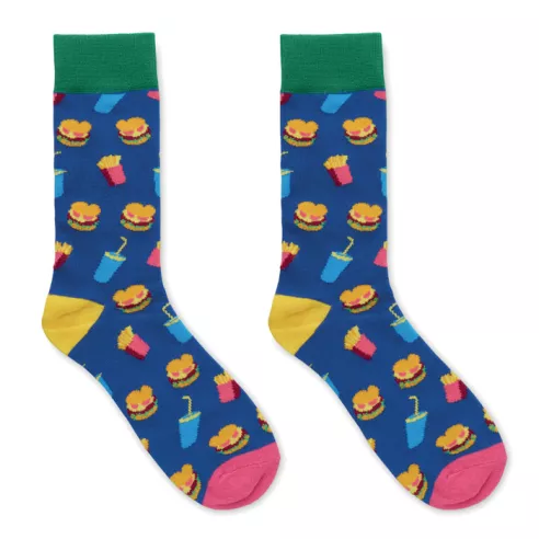 Calcetines estampados alegres FUNNY L