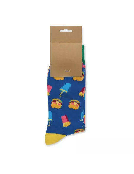 Calcetines estampados alegres FUNNY L
